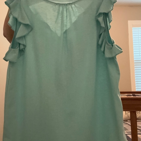 Light blue v-neck t-shirt - Picture 4 of 5